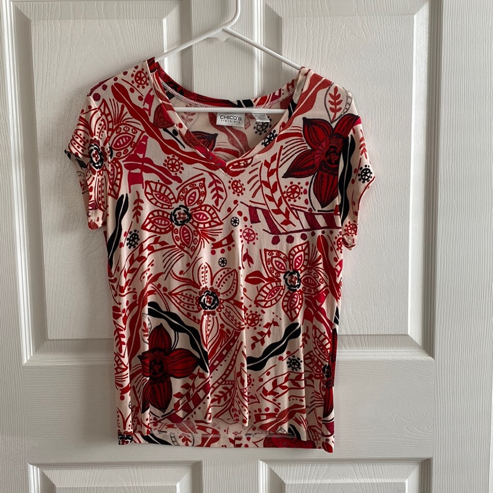 Chico’s travelers shirt
